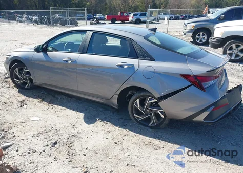 2025 Hyundai Elantra Sel Sport from USA, damaged, VIN KMHLM4DG4SU986933